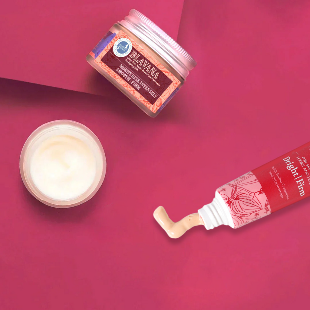 The Age-Hold Duo - Crème hydratante visage Black Gram défiant l'âge  et crème éclaircissante sous les yeux pour peaux matures