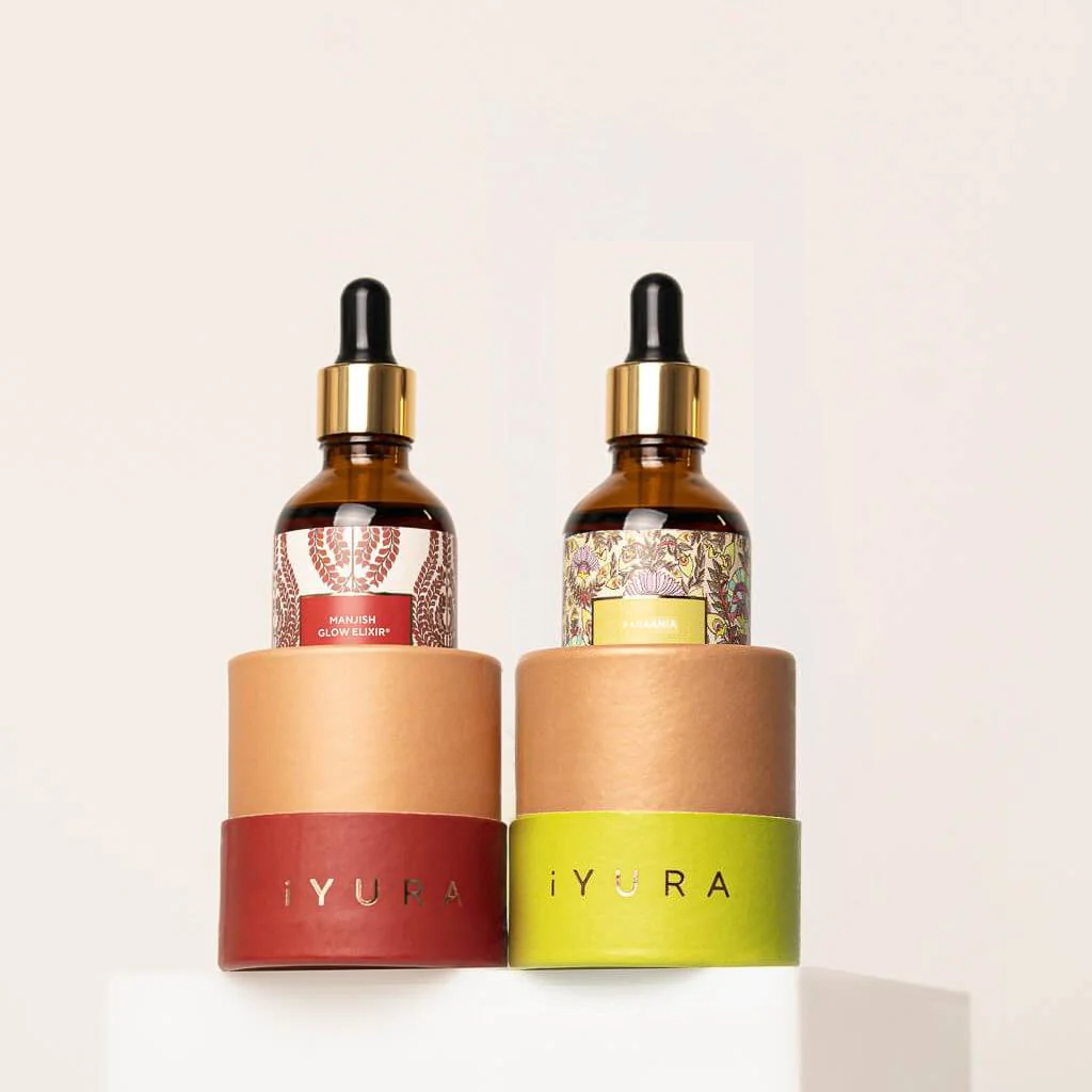 Duo magique Manjistha - Pour les peaux irrégulières, les taches de vieillesse et les taches de soleil