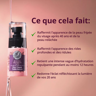 Blavana Huile Visage Ultra-Légère