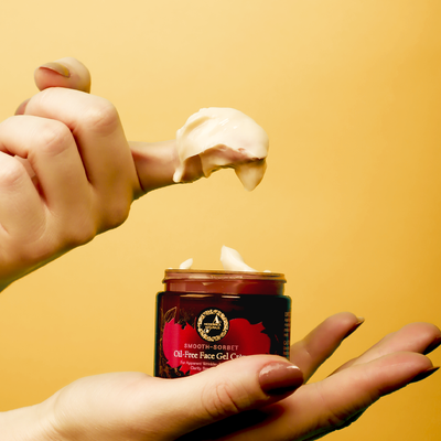 Smooth-Sorbet | Gel crème visage sans huile | Pour un effet visible de comblement des rides, de clarté, de douceur et d'hydratation