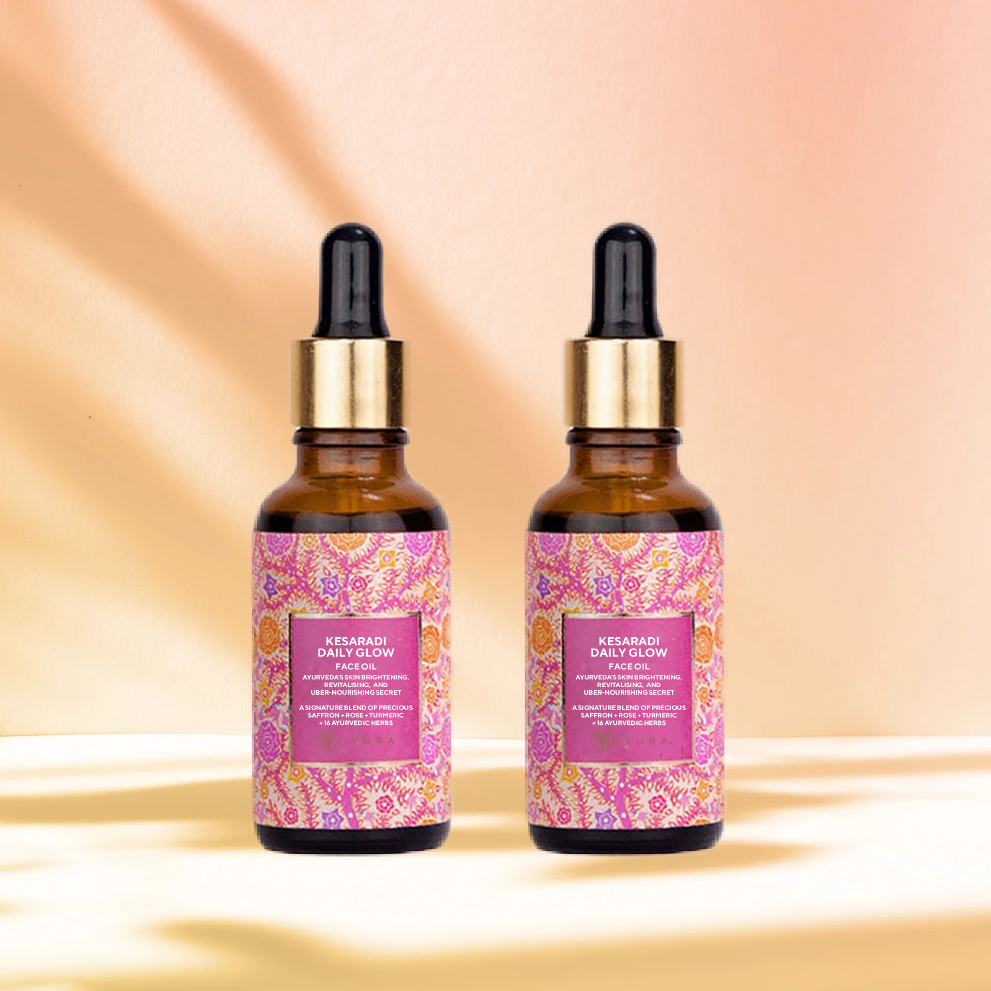Huile Visage Kesaradi  lot de 2