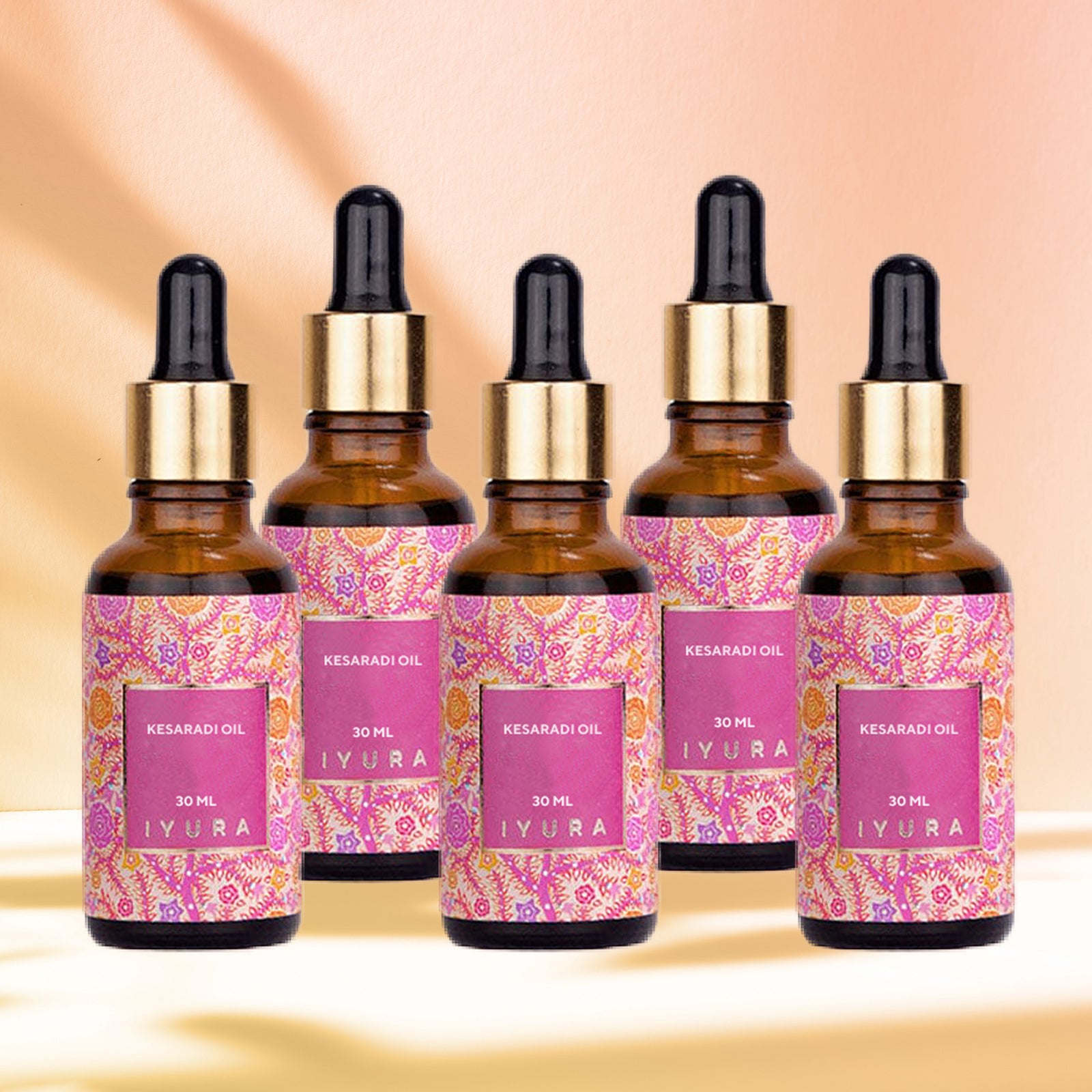 Huile Visage Kesaradi - Lot de 5