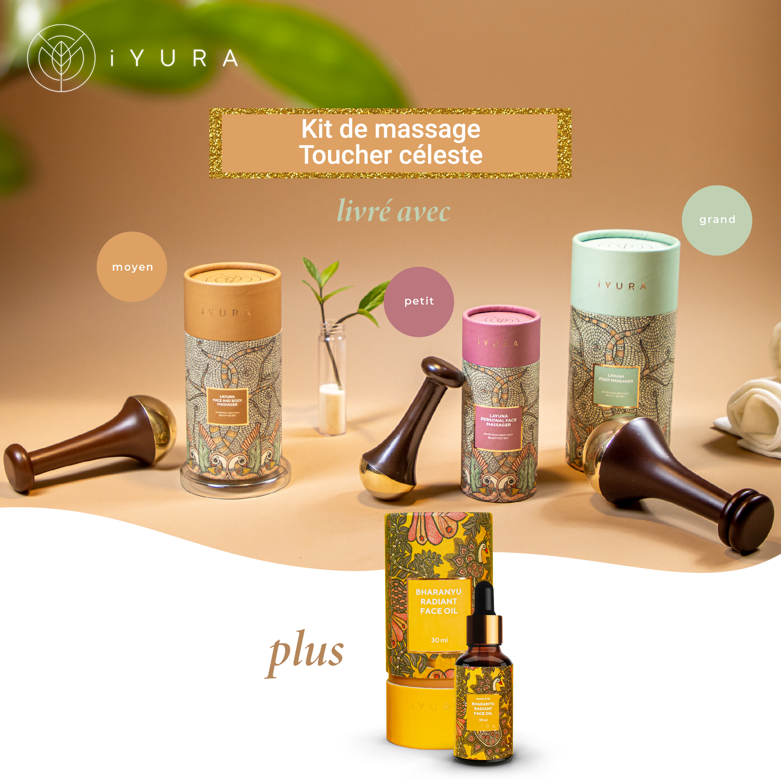 Kit de massage Toucher céleste