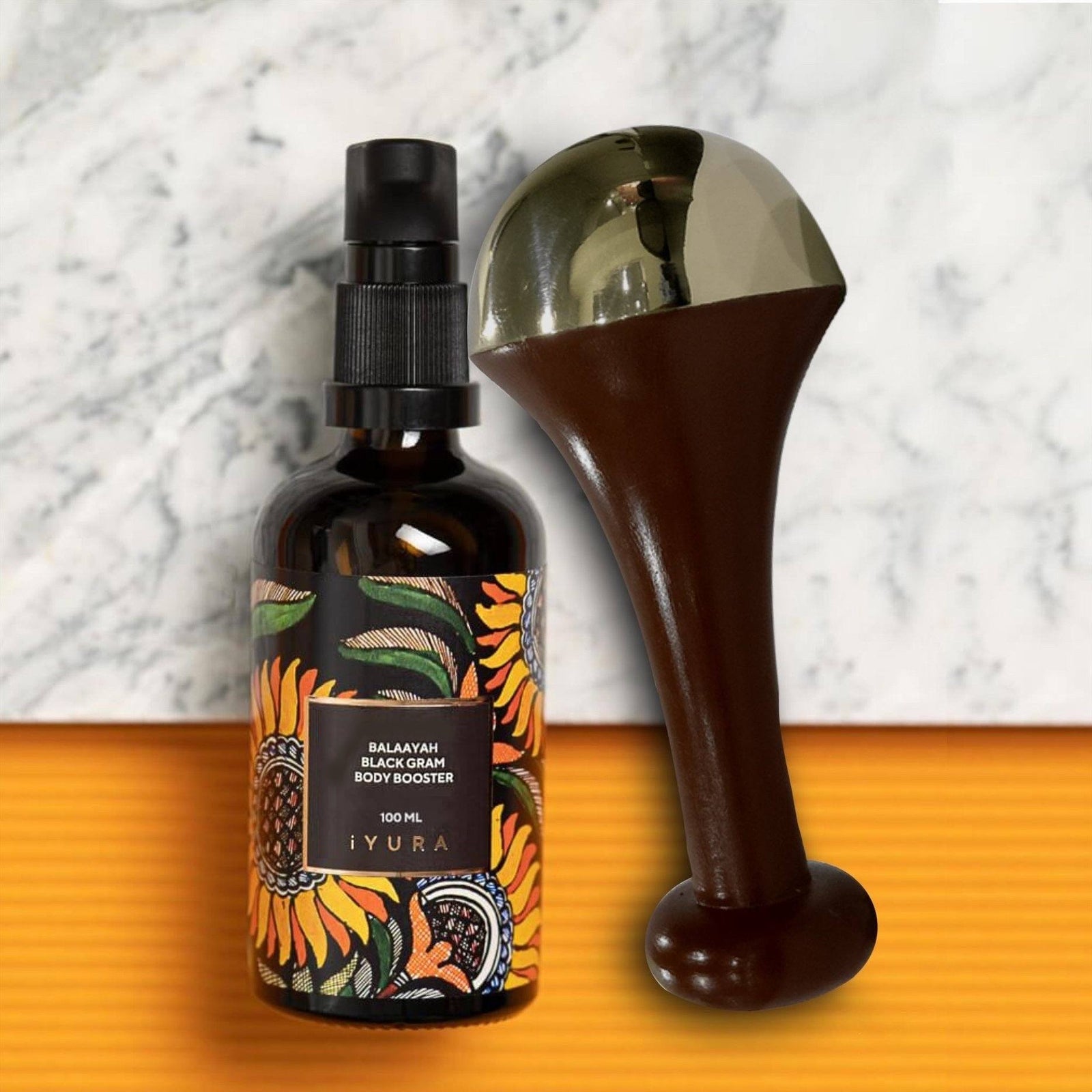 Masseur Layuna Baguette pour Visage et Booster de Gramme Noir Balaayah